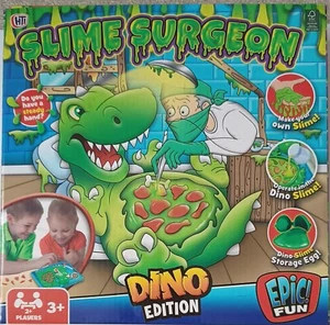 Shaking Slime Dinosaur Surgeon Operation Board Game Party Family Fun Set - Picture 1 of 1