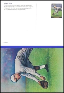 USA3 #UX341 U/A FIRST DAY CARD non FDC Legends of Baseball George Sisler - Imagen 1 de 1