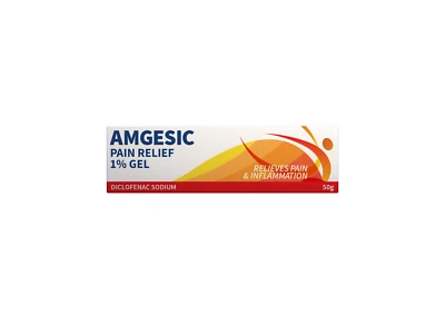 Amgesic 1% Pain Relief Gel - 50g