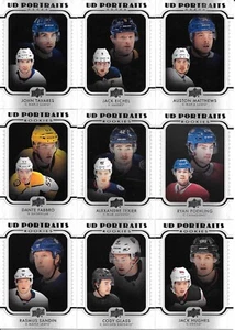 U PICK EM LOT 2019-20 19-20 Upper Deck UD Portraits RC insert card set #P1-P100 - Picture 1 of 1
