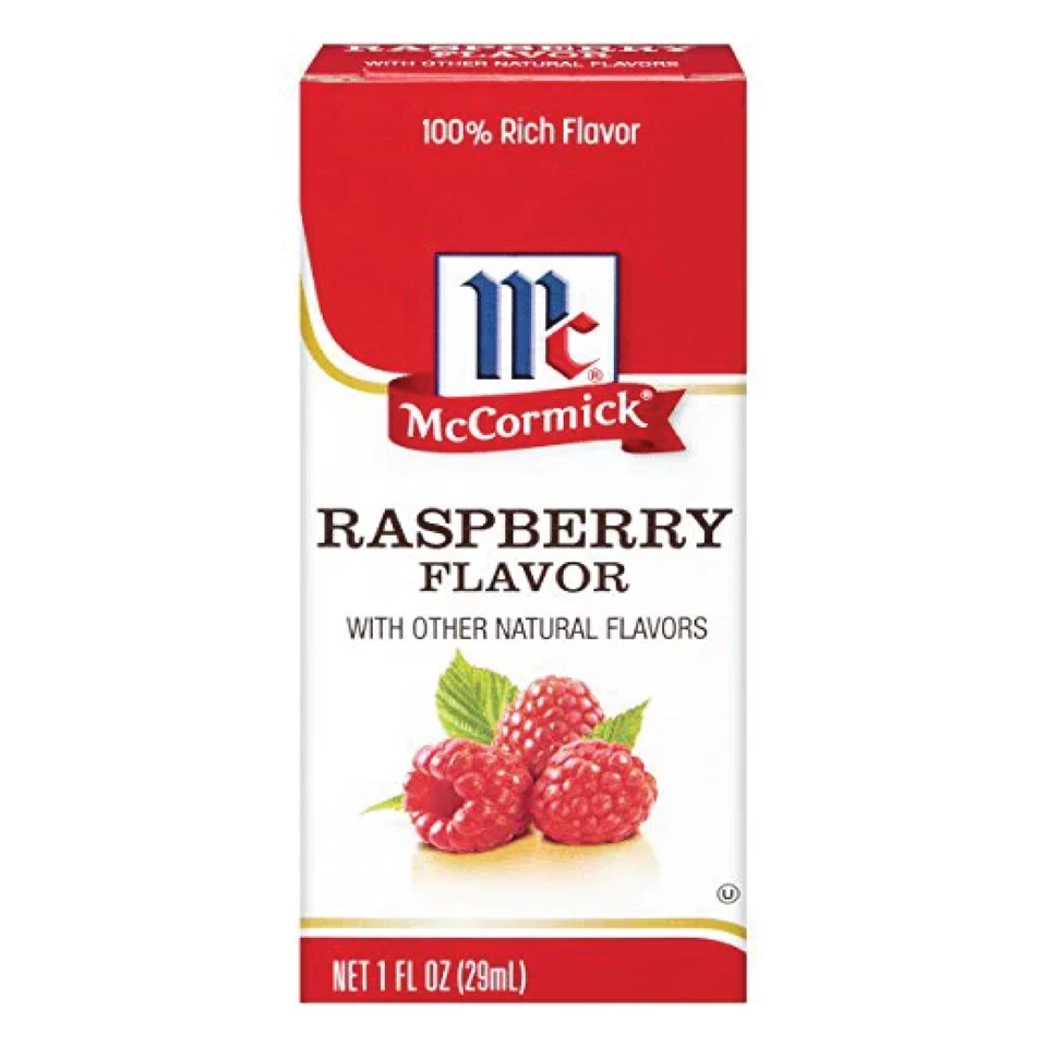McCormick Raspberry Extract With Other Natural Flavors 1 FL Oz