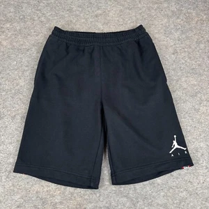 Nike Jordan Air Fleece Shorts 10" Black Mens Small S - Picture 1 of 12