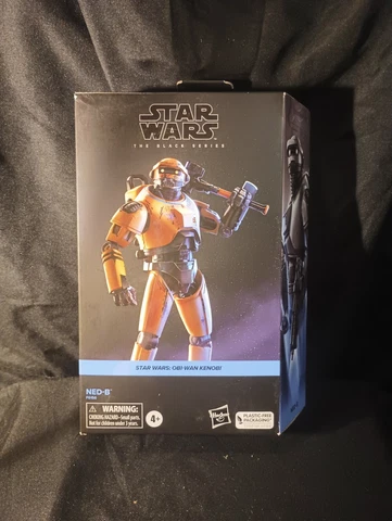 NED-B Obi-Wan Kenobi 6" Scale STAR WARS The Black Series 10 MOC NEW Cover