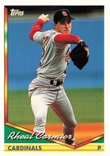 1994 Topps  #594 Rheal Cormier St. Louis Cardinals