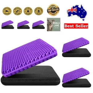 Thick Breathable Gel Cushion - Ideal for Cars, Wheelchairs & Office Chairs - Picture 1 of 9