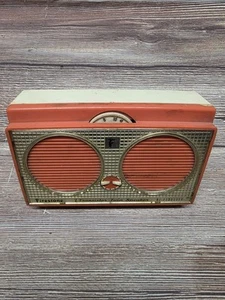 Vintage Antique Firestone 7 Transistor AM Radio 1950s Bi-Fidelity - Picture 1 of 7