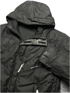 Obermeyer Baffle Ski Jacket Men's Outdoor Jacket Black Snow Men's Winter Medium - Picture 1 of 13