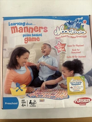 Playskool Games: Aprender sobre los modales Picnic Cesta Juego Noodleboro De colección Foto 1 de 4