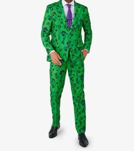 DC Comics The RIDDLER Kostüm Herren Gr. M Halloween Suitmeister DC Batman Villian - Bild 1 von 4