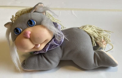 VTG. 1992 Cabbage Patch Hasbro Crimp ‘ N Curl Pets 30815 10" Kitten Plush - Image 1 of 4