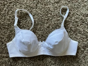Vintage Exquisite Form More Of You Bra 38B White EUC - Picture 1 of 10
