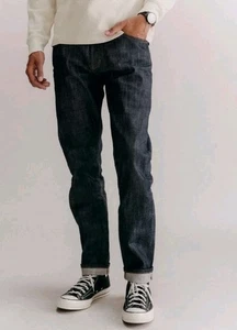 Taylor Stitch The Slim Rigid Organic Selvedge Button Fly Denim Jeans Gr. W32×L32 - Bild 1 von 11