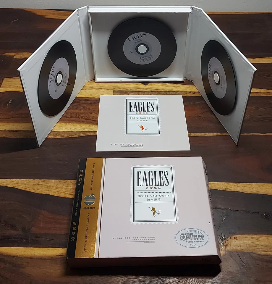 Eagles - Hotel California. 3-CD - Box-Set - Album - Japan # Neu in Originalfolie - Bild 1 von 3