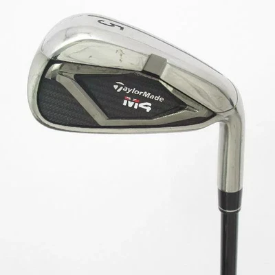 TaylorMade M4 2021 Iron Set 5-9,Pw,Aw 7pc Flex Stiff ATMOS RED Graphite - Image 1 of 4