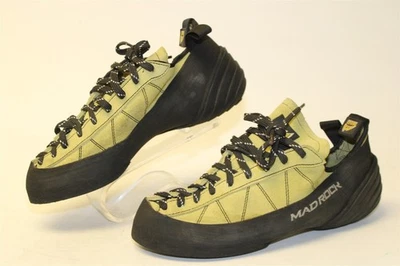 Zapatos de escalada en roca Mad Rock de gamuza amarilla con cordones para hombre talla 9,5 42,5 todo el día Foto 1 de 4