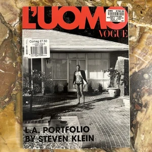 CHAD WHITE Portfolio by STEVEN KLEIN L'Uomo VOGUE Magazine May June 2006 - Bild 1 von 11