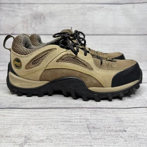 Zapatos de trabajo Timberland PRO Series para mujer punta de aleación cuero marrón tostado talla 7M - Imagen 1 de 8