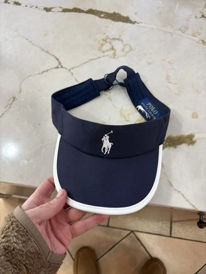 Polo Ralph Lauren US Open Tenis Visera Sombrero Azul Marino Logo Talla Única Foto 1 de 4