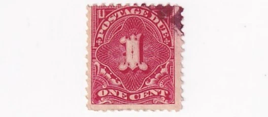 STAMP US SCOTT J61 "Numeral 1 POSTAGE DUE" 1 CENT 1917 USED - D - Image 1 of 1