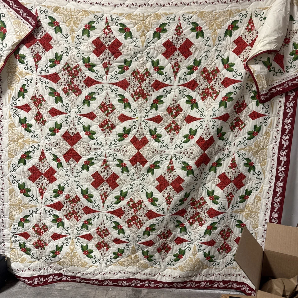 Winter Stars" Quilt Pattern Winter Welcome" fabric collection by Northcott. - Image 1 of 4