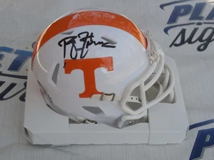 Phil Fulmer Firmado Tennessee Volunteers VOLS Mini Casco Beckett Certificado de Autenticidad BAS - Imagen 1 de 2