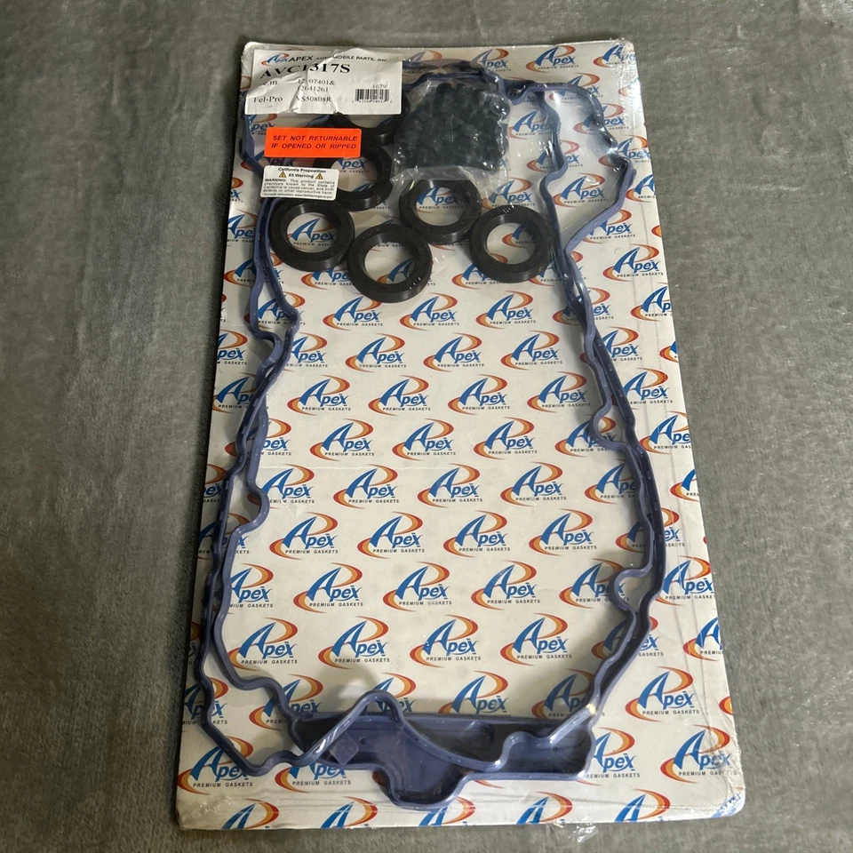 Juego de juntas de cubierta de válvula AVC1317S APEX para Chevy Buick Enclave Impala Limited GMC Foto 1 de 4