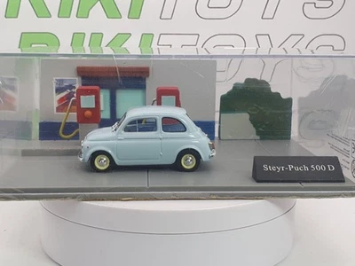 Fiat-Steyr Puch 500 D Universal Hobbies 1/43 Azzurro 1965 - Immagine 1 di 3