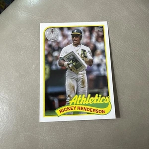 2024 Topps #89US-41 Update 35th Anniversary Hall of Fame Mickey Henderson - Bild 1 von 2