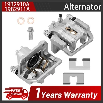 2x Rear Brake Caliper for Acura RDX 2007 2008-12 Honda Accord Crosstour CRV 2.4L Foto 1 de 4