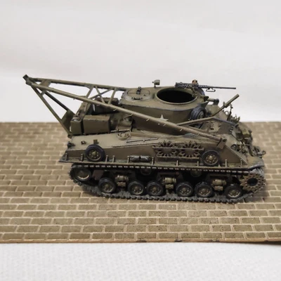 Homemade 1/72 US M32B3 Tank Recovery Vehicle Finished Model Ornament Toys - Image 1 of 4