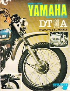 Yamaha DT100 DT125 DT175 ENDUROS A B C Workshop service repair manual 1974 ON - Picture 1 of 1