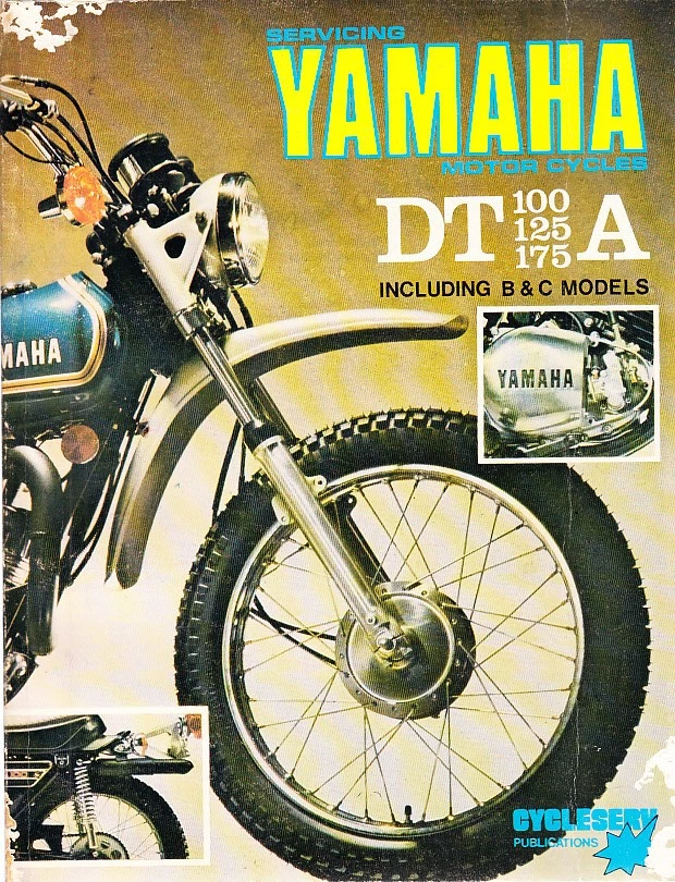 Yamaha DT100 DT125 DT175 ENDUROS A B C Workshop service repair manual 1974 ON - Image 1 of 1