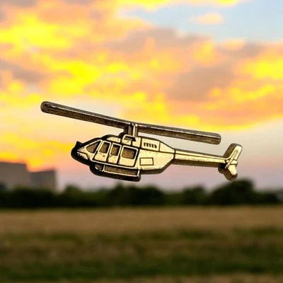 Prendedor de solapa de sombrero vintage para helicóptero  Foto 1 de 4