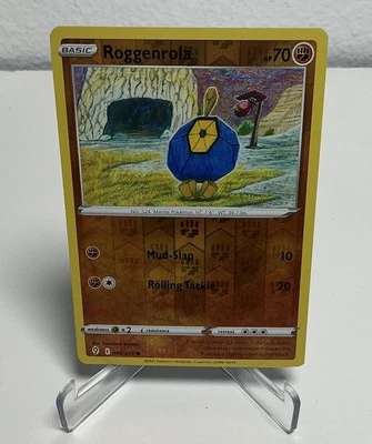 Pokemon TCG Evolving Skies Reverse Holo Roggenrola 086/203 - Image 1 of 2