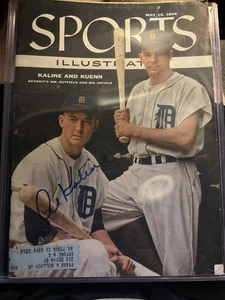 Al Kaline HOF Signed May 14 1956 Sports Illustrated SI Baseball Magazine Kuenn - Picture 1 of 1