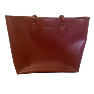 Michael Kors Handtasche Damen rot Leder großer Druckknopfverschluss - Bild 1 von 7