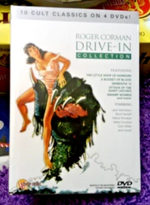 10 CULT CLASSICS ON 4 DVDS FACTORY SEALED ROGER CORMAN COLLECTION DEMENTIA 13 - Picture 1 of 1