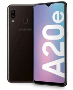 Samsung Galaxy A20e Smartphone SM-A202F/DS - Unlocked 32GB + 4G Dual SIM Black - Picture 1 of 24