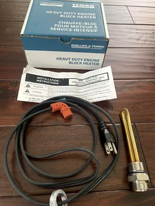 ZeroStart 3500095 Temro Heavy Duty Engine Block Heater For Cummins Signature 600 - Picture 1 of 7