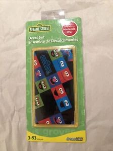 SESAME STREET DreamGear Decal Set for NINTENDO DSi XL System Elmo Grouch - NEW - Picture 1 of 2