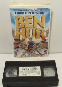 BEN HUR Animation by Good Times Entertainment (VHS, 2003) Charleston Heston - Imagen 1 de 8