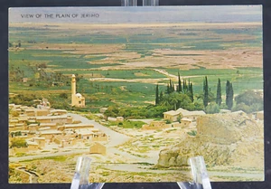 Vista postal de la llanura de Jeriho mirando el río Jordán Israel* - Imagen 1 de 2