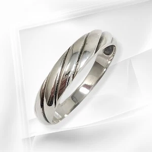 Sterling Silver Men's Ring *Plain Band Ring *Genuine 925 Sterling Silver - Picture 1 of 4