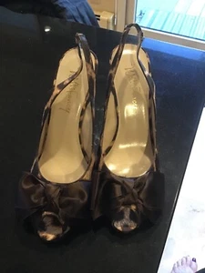 Will’s Fancy LEOPARD SILK Slingbacks NIB - Bild 1 von 3