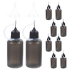 10 Needle Tip Plastic Bottles for Wood Glue - Portable and Reusable-IF