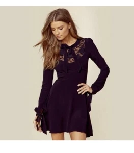 For Love & Lemons Ellory Mini Dress Sz M Pre Owned - Picture 1 of 12