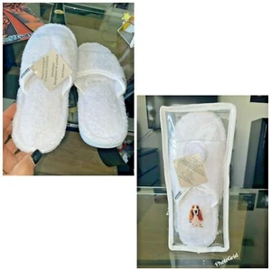 VTG HUSH PUPPIES PLUSH  Indoor Outdoor Slides Slippers Sandals SZ 8 NEW b3 - Picture 1 of 10