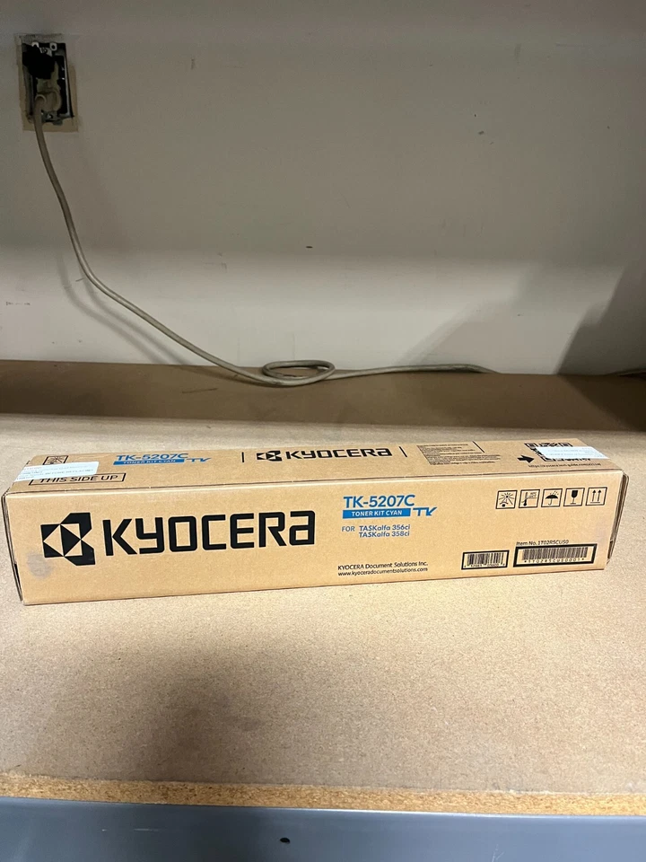 Kyocera Kyotk5207c ECOSYS 356ci Toner Cartridge Cyan