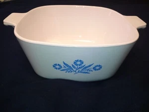 Corning Ware Blue Cornflower 1 1/2 qt Casserole Dish No Lid P-1 1/2-B EUC RARE - Picture 1 of 6