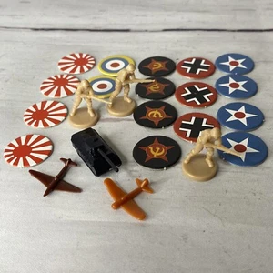 AXIS & ALLIES Primavera 1942 Tanque Infantería Combatientes Varias Piezas de Repuesto - Imagen 1 de 2